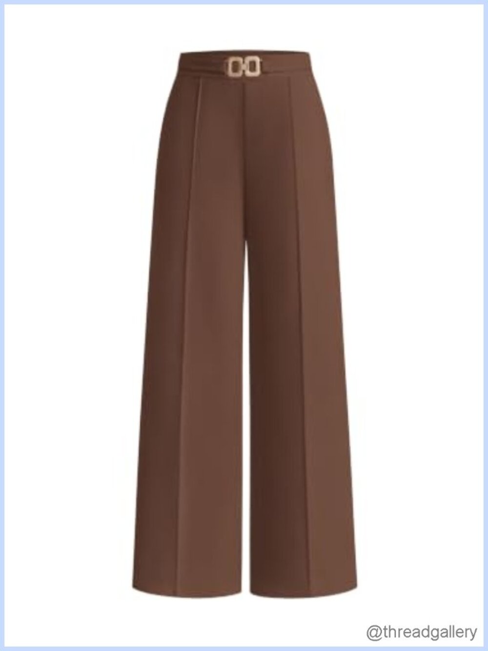 Women's High Waisted Wide Leg Dress Pants Tailored Business Casual Trousers